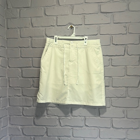Stylish Off-White Skirt with Drawstring size 10 - Picture 1 of 7
